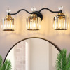 Mercer41 Emilion Dimmable Bathroom Vanity Light With Crystal Shade New In Box $199