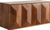 Kate and Laurel Ranier 30 in. W x 10 in. D Walnut Wood Cabinet Decorative Wall Shelf New In Box $399