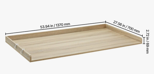 Latitude Run&reg; Royxen Laundry Countertop Solid Wood, Countertop for All Front-Loaded Washing Machine New In Box $199