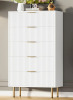 Mercer41 5 Drawer Dresser, Dresser For Bedroom, 47.9" Tall Dressers Chest Of Drawers $399