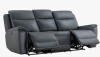 Ebern Designs 88.6'' Genuine Leather Zero Gravity Power Recliner Sofa with USB Port inDark Gray New in Box Factory Sealed $2999