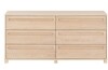Safavieh Couture Tobiette 6 Drawer Wood Dresser New in Box $1999