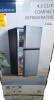Insignia&trade; - 4.5 Cu. Ft. Mini Fridge with Top Freezer and ENERGY STAR Certification - Stainless Steel Look New Shelf Pull On Working $699 - 2