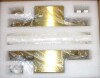 Everly Quinn Zaheda Dimmable LED solid brass Wall Mounted Sconce with Alabaster Shade (Set of 2) New In Box $499 - 2