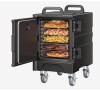 VEVOR Insulated Food Pan Carrier, 81 Qt Hot Box for Catering, Food Box Carrier with Double Buckles, Front Loading Food Warmer with Handles, Stackable End Loader with Wheels for Restaurant, Canteen New in Box $399