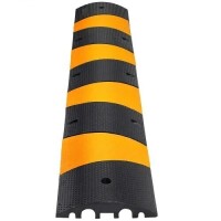 VEVOR 6' Rubber Speed Bump Driveway Modular Heavy Duty Speed Bumps 72.4" x 12" x 2.4" Cable Protector Ramp for Garage Gravel Roads Asphalt Concrete, New in Box $299