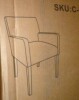 Red Barrel Studio Kirjak 34" H Stain Resistant Linen Dining Armchair, Green, New in Box $599 - 2