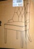 Red Barrel Studio Aalbert Tufted Wingback Upholstered Side Chair, Beige, New in Box $599 - 2