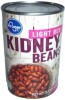 Kroger Light Red Kidney Beans, 15.5 oz New Best by 6/2029 - 2