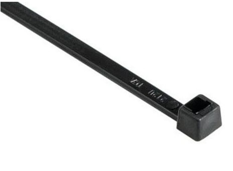 Hellermann Tyton T50I0C2 Polyamide 6/6 Standard Cable Tie 12-Inch Black, 100 Count New In Box