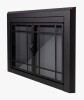 Winston Porter Ghalib Cabinet Steel Fireplace Door, 28" H x 37.5" W x 1.81" D New In Box $599
