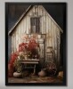 August Grove&reg; Asriel Barns Rustic Charm X - Barns Framed Canvas Print Wall Art, 24" x 36" New In Box $199