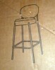 Mercer41 29'' Upholstered Bar Stool Velvet Counter Stool With Backrest & Footrest Round Dining Chair For Kitchen $299 - 2
