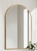 Lark Manor&trade; Apte Arched Bathroom Mirror Vanity Wall Mirror, 24" x 36" New In Box $299