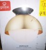 Globe Electric 60320 1-Light Flush Mount Ceiling Light, Matte Brass, Black Accent Canopy, Frosted Glass Shade, Modern Lighting for Kitchen Island, Bedroom or Dining Room, Home Decor New In Box $199 - 2
