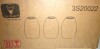 Wrought Studio&trade; 3 Pack 7.64 in. Milk Shiny Fish Scale Pattern Pendant Light Shade New In Box $199 - 2