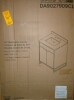 CosmoLiving by Cosmopolitan Leona 24 inch Bathroom Vanity Cabinet with Top in Navy and Gold New in Box $599 - 2