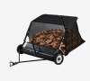 VEVOR 52-inch Lawn Sweeper Tow Behind, 26 cu.ft. Large Pull Behind Grass Sweeper, Heavy Duty Leaf & Grass Collector with Dumping Rope Design, Adjustable Sweeping Height for Picking Up Debris & Grass New in Box $499