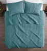 Madison Park 3pc Full/Queen Mitchell Reversible Coverlet Set Teal: Microfiber, Farmhouse Style, Includes Shams New In Box $199