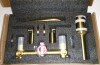 RBROHANT Modern Wall Mounted 2-handle Bathroom Sink Faucet in Brushed Gold, Solid Brass With Drain Assembly New In Box $499 - 2