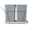 Stellweilan Tessberg Double 27QTx2 Pullout Waste Container Under Cabinet Kitchen Bin Trash Can New In Box $199