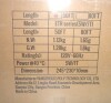 VEVOR Self-Regulating Pipe Heating Cable, 50FT 5W/FT Heat Tape for Pipes, Roof Snow Melting De-icing, Gutter and Pipe Freeze Protection New In Box $99 - 2