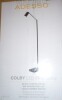 Adesso Colby Matte Black Adjustable Touch Dimmer LED Floor Lamp New In Box $299 - 2