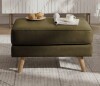 Wrought Studio&trade; Havens 29.7''W Upholstered Mid-Century Modern Ottoman, Faux Leather Footrest With Soild Wood Legs, Coffee Table Stool For Living Room, Bedroom, Entryway New In Box $299