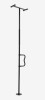 VEVOR Floor-to-Ceiling Transfer Pole, Tension Mounted Bathroom Grab Bar with Anti-Slip Curve Handle, 300 Lbs Capacity Security Pole for Elderly, Ideal Senior Safety Pole for 7-10 Ft Ceilings, Black New In Box $299