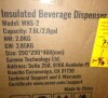 VEVOR Insulated Beverage Dispenser 2 gal. /7.6 L Silver Stainless Steel Thermal Drink Server Suitable for Tea Water in Cafes New In Box $99 - 2