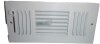 VEVOR 4 x 10 Inch Floor Registers, Floor Vent, HVAC 3-Direction Iron Vent Grilles for Home/Office Wall & Ceiling, Rustproof Anti-Peeling Air Vent Deflector Adjustable with Metal Damper, White New In Box - 2