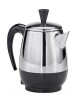 Farberware Electric Percolator, 2 to 4 Cups Capacity, 1 W, Stainless Steel, Knob Control Black/Silver On Working $199