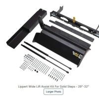 Lippert Wide Lift Assist Kit For Solid Steps - 29"-32" New in Box $299