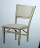Linon Home Decor Keira Gray Wash Padded Folding Chair New in Box $399 - 2