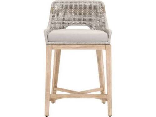 Orient express Tapestry Counter Stool | Essentials For Living - 6850CS.WTA/PUM/NG New in Box $1099