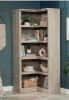 Sauder Select 70"H 5-Shelf Bookcase, Chalked Chestnut (444768) New in Box $699