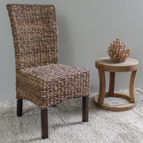 International Caravan Arizona Abaca Dining Chair New in Box $399