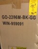 Flash Furniture Mid-Back Black LeatherSoft Executive Swivel Office Chair with Chrome Base and Arms New in Box $299 - 2