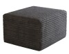 Ebern Designs Modern Corduroy Upholstery Full Compressed Ottoman Similar to Picture New In Box $299