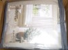 Latitude Run&reg; 100% Blackout Thermal Memory Trained Pinch Pleated Farmhouse Linen Curtains (Pair) 40" x 96" New In Box $99 - 2