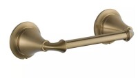 Delta Faucet Linden&trade; Wall Mount Toilet Tissue Holder in Brilliance&reg; Champagne Bronze / Signature Hardware Lexia Wall Mount Toilet Tissue Holder in Brushed Gold / Assorted New In Box $199