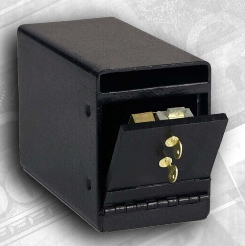 Cennox Under Counter Safe, 10 in. x 6 in. x 6 in. with Keys New In Box $99