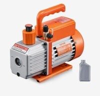 VEVOR Vacuum Pump, 4 CFM, HVAC Single Stage Rotary Vane Vacuum Pump, for R134a R22 R410a Systems, Auto AC Vacuum Pump Kit with Oil Bottle, for Automotive Air Conditioner Maintenance Resin Degassing New In Box $199