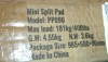 VEVOR Mini Split Pad, for 9000-36000BTU Ductless Air Conditioner Heat Pump Systems, 38 x 18 x 3 inch Plastic Outdoor Condenser Equipment Anti-Vibration Pads for Heat Pump System, Max Load 400 lbs New In Box $99 - 2