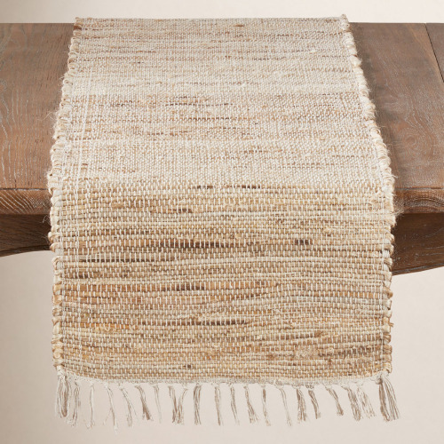 Gracie Oaks Samford Braided Table Runner, 72" x 16" $79