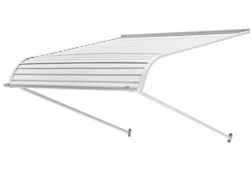 VEVOR Aluminum Awning 40 x 42 in, Durable Window Awning Door Canopy, Lightweight and Stable Aluminum Exterior Awning Rain Snow Sunlight Protection for Door Entrance Windows Patio Porch New In Box $299