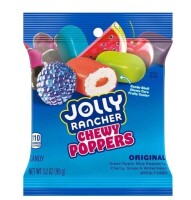 JOLLY RANCHER Chewy Poppers Original Fruit Flavored Candy Bag, 3.2 oz