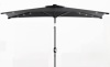 SANLUCE 6 ft. x 9 ft. LED Rectangular Patio Umbrella with UV Protection, Easy Tilt and Wind-Resistant Features in Anthracite New In Box $299