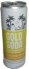 Gold Soda - Natural Ingredients - Organic Cane Sugar - Non-GMO - No Preservatives - Monk Fruit - Sparkling Water - Made with Natural and Organic Flavors - Pineapple Mango 12 fl oz - 2