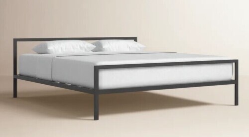 AllModern Aston Open-Frame Full Size Bed in Black New in Box $599